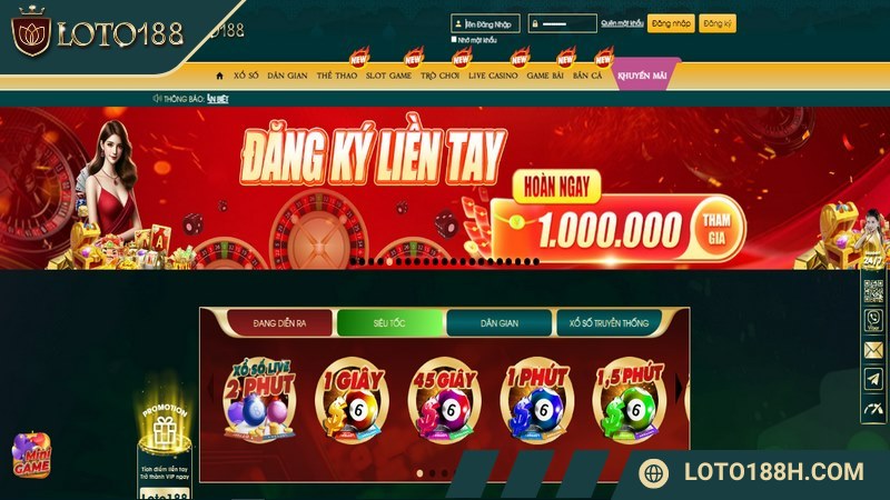 Lô đề LOTO188 cái tên này chưa bao giờ hết hot